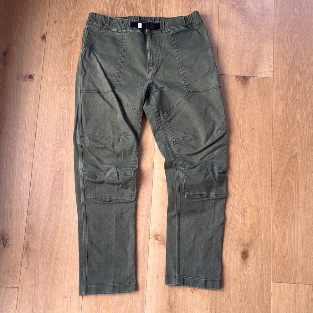 Topo Designs Green Cargo Pants Relaxed Fit